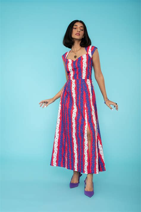 AZALEA MIDI DRESS – label graph
