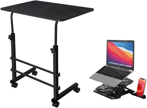 GIZGA essentials Engineered Wood Multi-Purpose Height-Adjustable Laptop ...