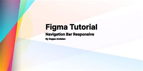Tutorial Navigation Bar 的图像结果