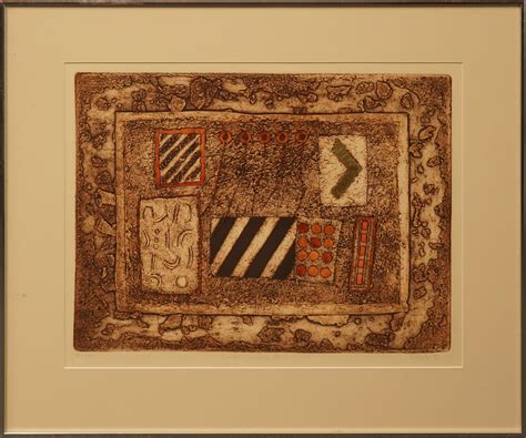 Lot - John Winch (1944 - 2007) - Enigma Variation VIII, 1985 45 x 60cm