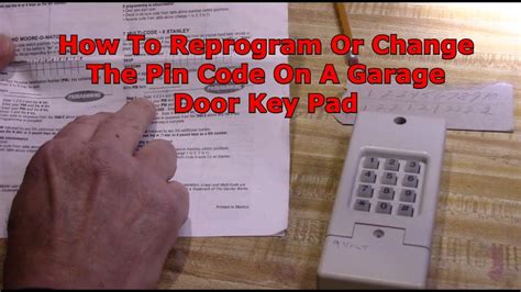 Image result for How to Program Garage Keypad