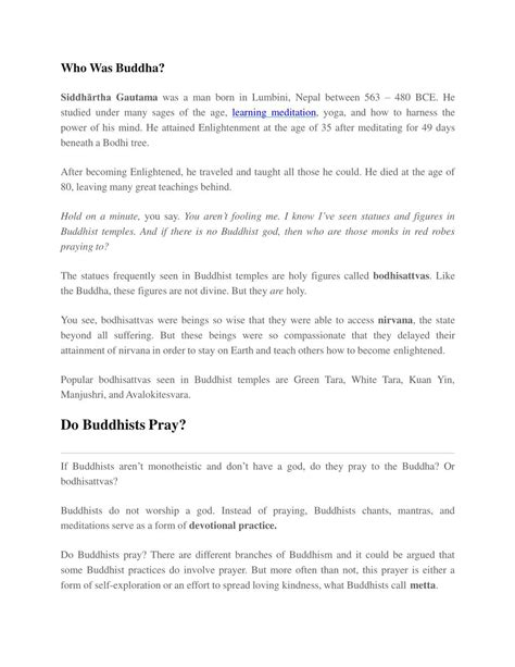 PPT - Is Buddhism Monotheistic? The Answer May Surprise You PowerPoint ...