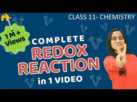 Redox Reactions in One Shot (NCERT) Video Lecture - Chemistry Class 11 ...