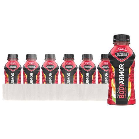 BODYARMOR Fruit Punch Sports Drink, Multi Bulk Pack, 12 fl oz, 18 Pack ...