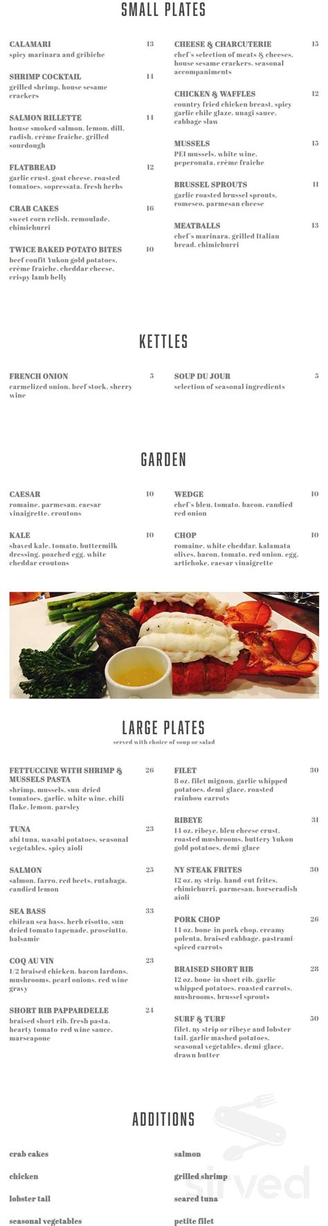 Menu for Hideout 125 in Fort Wayne, IN | Sirved