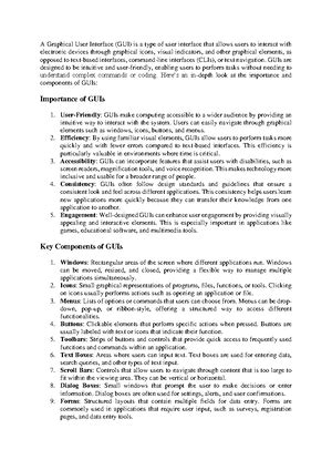 Unit 1 Lecture notes - UNIT-I INTRODUCTION Human–computer interaction ...
