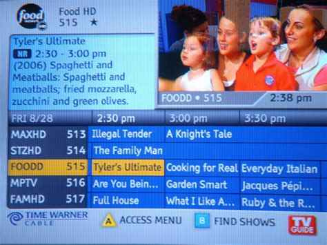 Cable TV Channel Guide 的图像结果