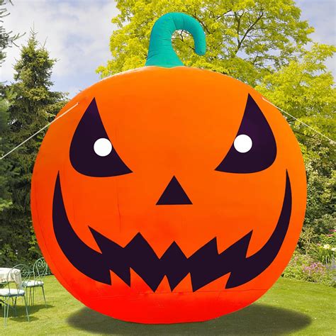 Amazon.com: Giant 26Ft Halloween Inflatables Pumpkin Decorations, Extra ...