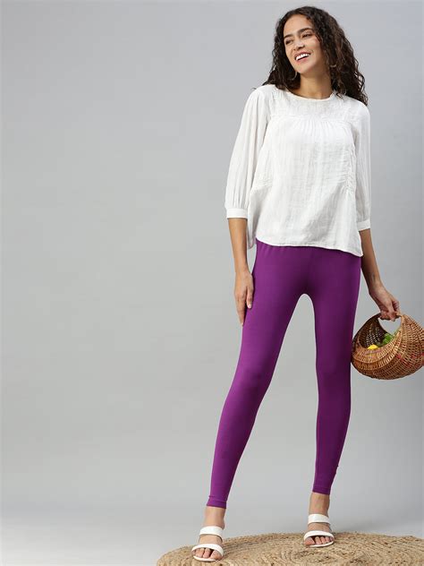 Prisma Violet Ankle Leggings for Women – Prisma Garments