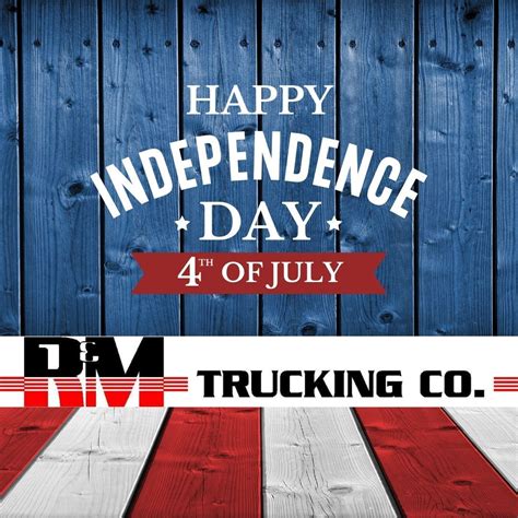 R&M Trucking Company on LinkedIn: #independenceday2023 #rmtrucking # ...