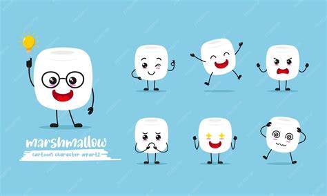 Cute Marshmallow Clip Art