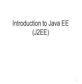 Image result for Introduction to Java EE Simpili Learn