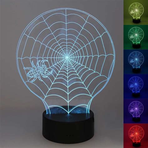 Spiderweb decorative Night Light for Halloween - Wonderlamp.shop