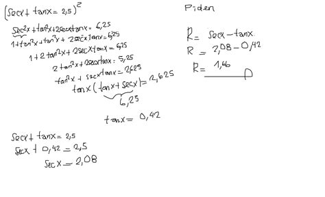 How do you prove tan^2x/(Secx+1)+1 = secx? | Socratic