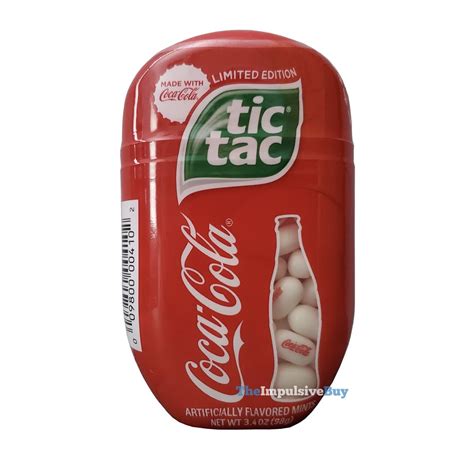 REVIEW: Limited Edition Coca-Cola Tic Tac - The Impulsive Buy