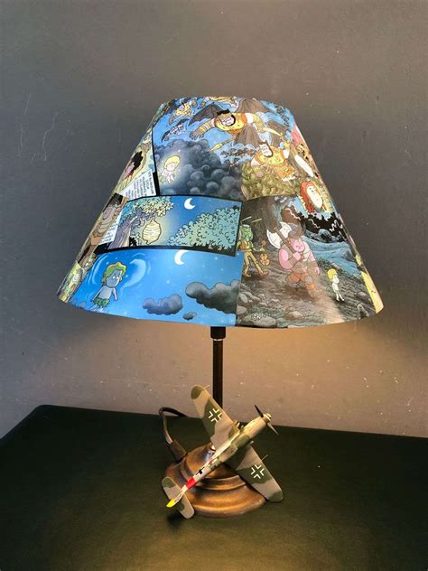 How to Create a Lamp with Cartoons | DIY Cartoons Lamp Tutorial in 15 ...