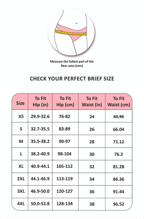 Panties Size Guide: Discover Your Perfect Fit with Our Chart – SOIE Woman