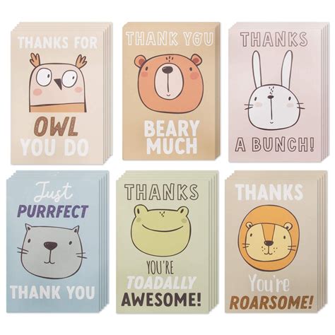 Funny Birthday Thank You Cards