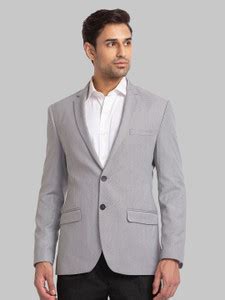 PARK AVENUE Solid Double Breasted Formal Men Blazer - Buy PARK AVENUE ...
