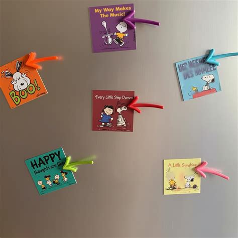 6 Pcs Cute Fridge Magnets – Funny Decorative Arrow Shape Magnets for R ...