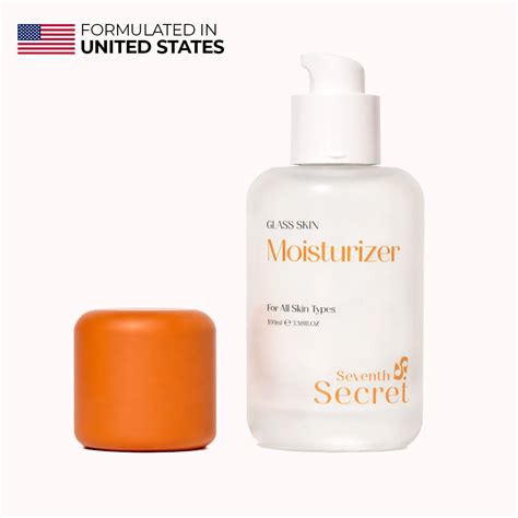 Glass Skin Moisturizer - Hyaluronic Acid & Ceramides | Seventh Secret
