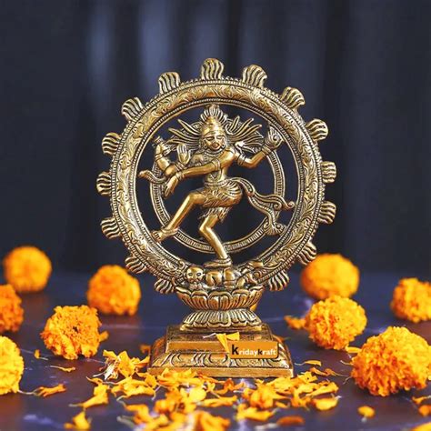 Kridaykraft Lord Shiva Dancing Natraj Murti Nataraja Shiv Statue ...