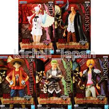 Buy One Piece FILM RED Luffy Zoro Sanji Shanks Uta Figure Set DXF THE ...