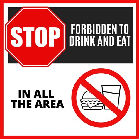 Prohibition and restriction signs to edit and print