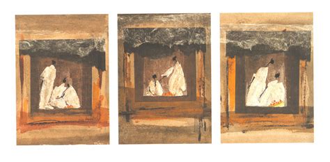 African Palabres by Charlotte Derain - 20 X 40 Inches (Art Print ...