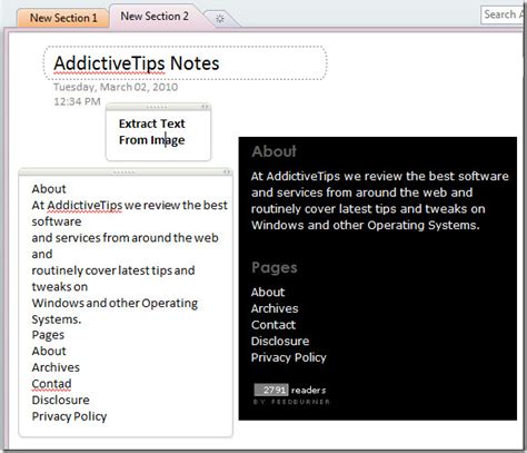 Image result for How to Extract Text in OneNote
