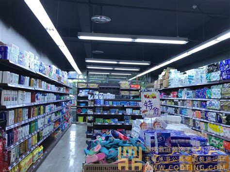 重庆超市装修设计/超市设计规划/超市案例效果图_重庆鼎庭装饰-站酷ZCOOL