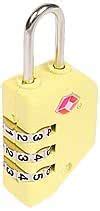 Sesamee 50011 3 Dial Resettable Combination Cable TSA Approved Travel ...