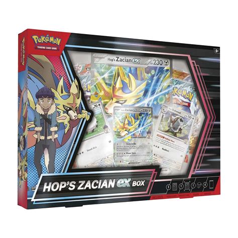 Pokémon TCG: Hop’s Zacian ex Box | Pokémon Center Official Site