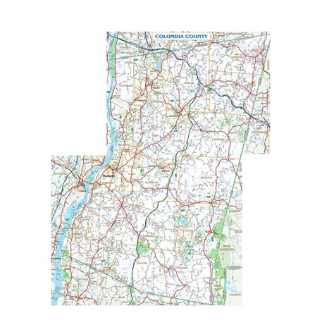 Columbia County Map by JIMAPCO | Avenza Maps