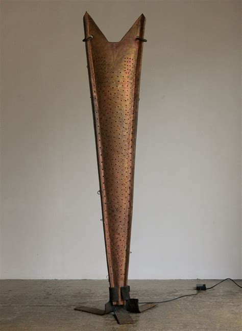 Brutalist sculptural floor lamp, 1970s | #277088