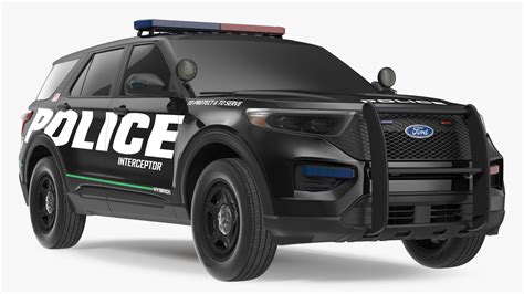 Ford Police Interceptor Exterior Only 3D | 3D Molier International