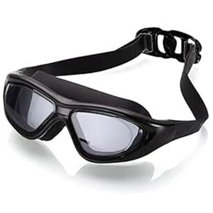 Buy Spocco | Premium Big Frame Competition Pool Swim Goggles, Clear ...