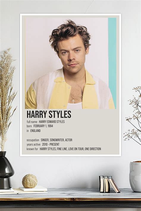 Harry Styles | Music Poster – ThePosterPalette