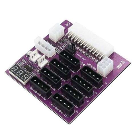 12V 6-Pin GPU/PSU Board Adapter for Ethereum Mining Power Supply | Buy ...
