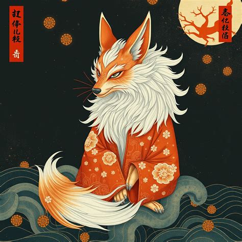 Kitsune in Japanese Art and Literature: A Visual Journey Through Mythology - Mythology WorldWide