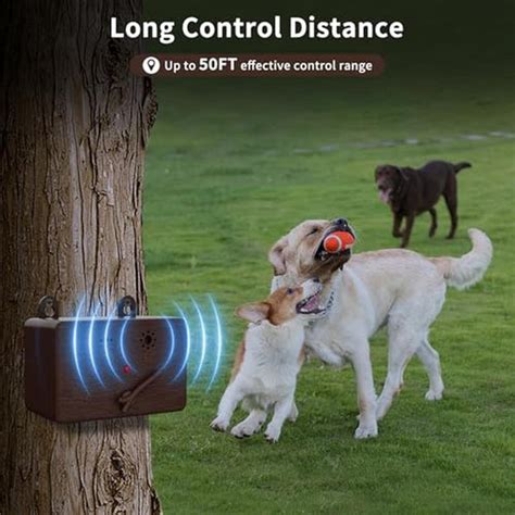 Dog Devices | ERDFCV Anti Barking Devices for Dogs 50ft Ultrasonic Dog ...