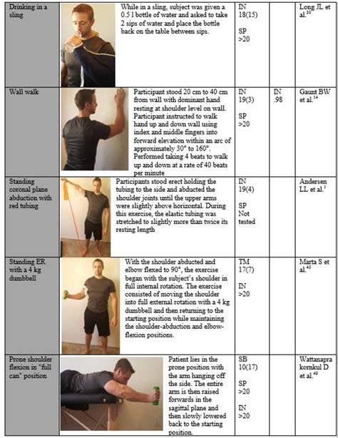 Rotator Cuff Exercises Pdf