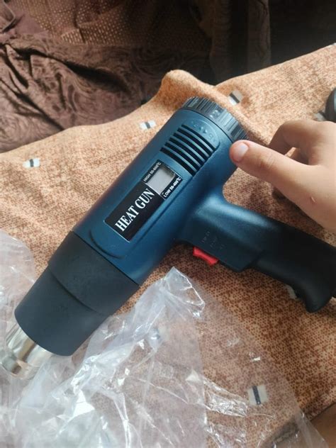 Firelex Hot Air Gun 2000W Heat Gun Fast Heat 2 Temp Settings 60-650 ...