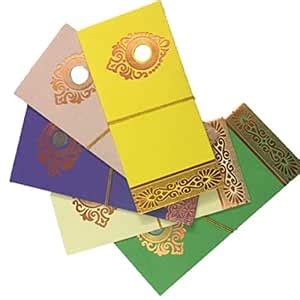 INDOGIFTS Shagun Envelopes with Coin in Assorted Colours, Pack of 20 ...