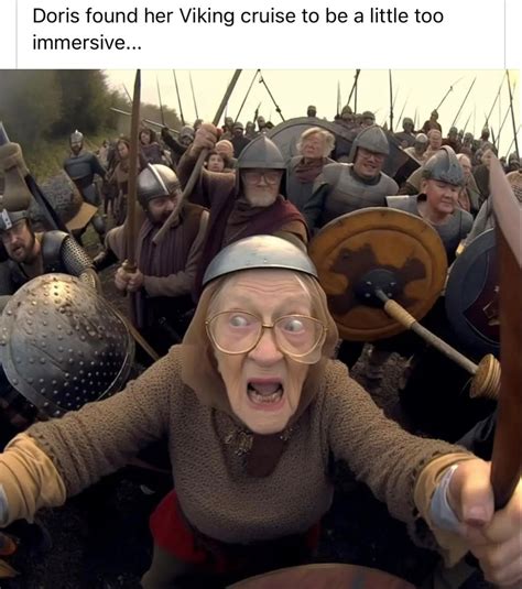 Viking cruise meme | Anglo saxon pfp, Funny medieval gif