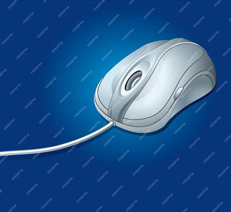 Blue Computer Mouse Vector 的图像结果