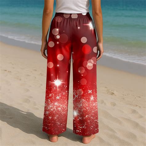 TrdSipl Linen Pants Women Petite Wide Leg High Waisted Palazzo Pants ...