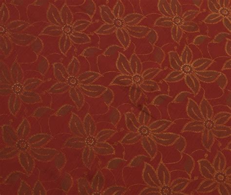 Sushila Vintage Maroon Saree Blend Silk Woven & Printed Floral Sari Cr