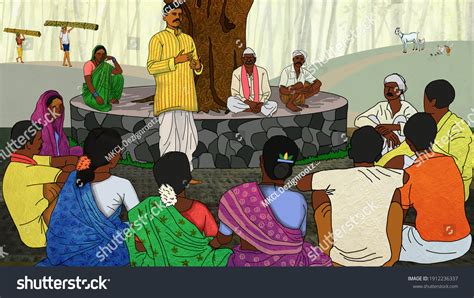 Village Meeting Cartoon 的图像结果